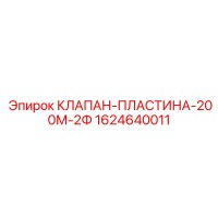 1624640011 КЛАПАН-ПЛАСТИНА-200М-2Ф Epiroc