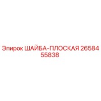 2658455838 ШАЙБА-ПЛОСКАЯ Epiroc