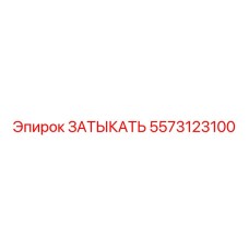 5573123100 ЗАТЫКАТЬ Epiroc