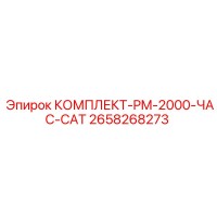 2658268273 КОМПЛЕКТ-PM-2000-ЧАС-CAT Epiroc