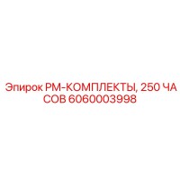 6060003998 PM-КОМПЛЕКТЫ, 250 ЧАСОВ Epiroc