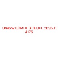 2695314175 ШЛАНГ В СБОРЕ Epiroc