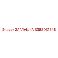 3363031348 ЗАГЛУШКА (Epiroc)
