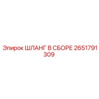 2651791309 ШЛАНГ В СБОРЕ Epiroc