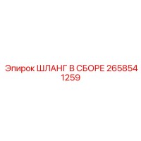 2658541259 ШЛАНГ В СБОРЕ Epiroc