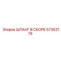57363178 ШЛАНГ В СБОРЕ Epiroc