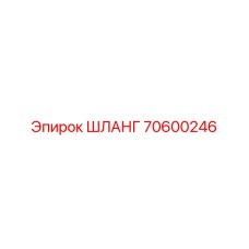 70600246 ШЛАНГ Epiroc