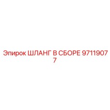 97119077 ШЛАНГ В СБОРЕ Epiroc