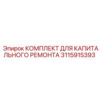 3115915393 КОМПЛЕКТ ДЛЯ КАПИТАЛЬНОГО РЕМОНТА Epiroc