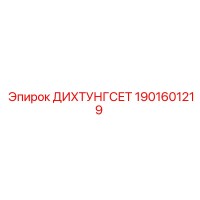 1901601219 ДИХТУНГСЕТ Epiroc