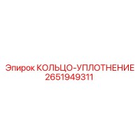 2651949311 КОЛЬЦО-УПЛОТНЕНИЕ Epiroc