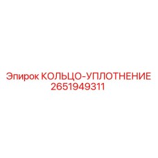 2651949311 КОЛЬЦО-УПЛОТНЕНИЕ Epiroc