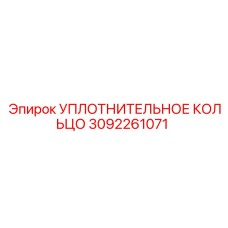 УПЛОТНИТЕЛЬНОЕ КОЛЬЦО 3092261071 Epiroc