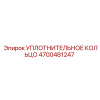 4700481247 УПЛОТНИТЕЛЬНОЕ КОЛЬЦО Epiroc