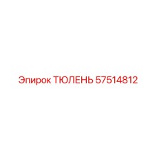 57514812 ТЮЛЕНЬ Epiroc