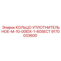 9170033600 КОЛЬЦО УПЛОТНИТЕЛЬНОЕ-M-10-00IDX-1-60SECT Epiroc