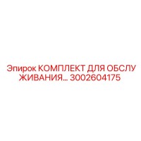 3002604175 КОМПЛЕКТ ДЛЯ ОБСЛУЖИВАНИЯ - Epiroc