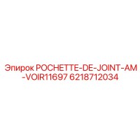 6218712034 POCHETTE-DE-JOINT-AM-VOIR11697 Эпирок