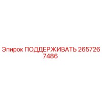 2657267486 ПОДДЕРЖИВАТЬ Epiroc
