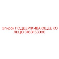 3163153000 ПОДДЕРЖИВАЮЩЕЕ КОЛЬЦО Epiroc