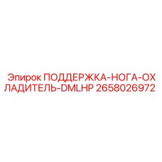 2658026972 ПОДЕРЖКА-НОГА-ОХЛАДИТЕЛЬ-DMLHP Epiroc