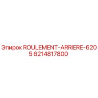 6214817800 ROULEMENT-ARRIERE-6205 Epiroc