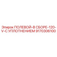 9170306100 ПОЛЕВОЙ-В СБОРЕ-120-V-С УПЛОТНЕНИЕМ Epiroc