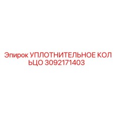 3092171403 УПЛОТНИТЕЛЬНОЕ КОЛЬЦО Epiroc