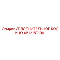 4812157198 УПЛОТНИТЕЛЬНОЕ КОЛЬЦО Epiroc