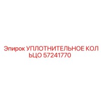 УПЛОТНИТЕЛЬНОЕ КОЛЬЦО 57241770 Epiroc
