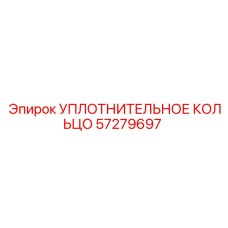 57279697 УПЛОТНИТЕЛЬНОЕ КОЛЬЦО Epiroc