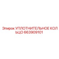 663909101 УПЛОТНИТЕЛЬНОЕ КОЛЬЦО Epiroc