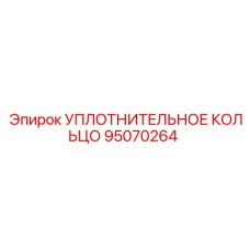 95070264 УПЛОТНИТЕЛЬНОЕ КОЛЬЦО Эпирок