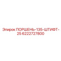 6222727800 ПОРШЕНЬ-135-ШТИФТ-25 Epiroc