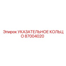 87004020 УКАЗАТЕЛЬНОЕ КОЛЬЦО Epiroc