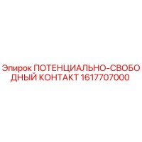 1617707000 ПОТЕНЦИАЛЬНО-СВОБОДНЫЙ КОНТАКТ Epiroc