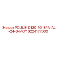 6224177000 POULIE-D120-1G-SPA-AL-24-S-MOY Epiroc