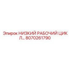 8070261790 НИЗКИЙ РАБОЧИЙ ЦИКЛ Epiroc