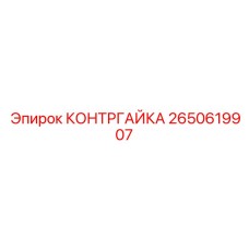 2650619907 КОНТРГАЙКА Epiroc