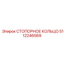 5112246569 СТОПОРНОЕ КОЛЬЦО Epiroc