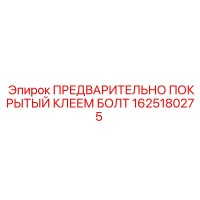 1625180275 ПРЕДВАРИТЕЛЬНО ПОКРЫТЫЙ КЛЕЕМ БОЛТ Epiroc