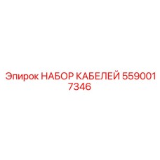 5590017346 НАБОР КАБЕЛЕЙ Эпирок