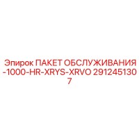 2912451307 ПАКЕТ ОБСЛУЖИВАНИЯ-1000-HR-XRYS-XRVO Epiroc