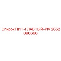 2652096666 ПИН-ГЛАВНЫЙ-PIV Эпирок