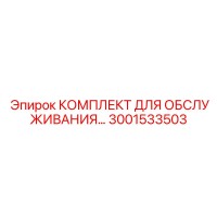 3001533503 КОМПЛЕКТ ДЛЯ ОБСЛУЖИВАНИЯ Epiroc