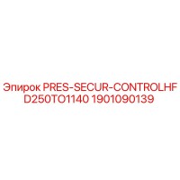 1901090139 PRES-SECUR-CONTROLHFD250TO1140 Epiroc