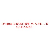 RGA1120252 СНИЖЕНИЕ М. AU/IN-… Epiroc