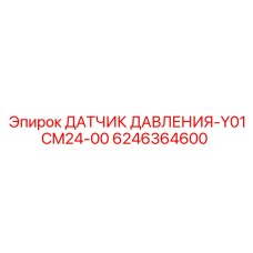 Цифровой датчик давления Y01CM24-00 Epiroc 6246364600