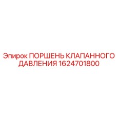 Поршень для гидроцилиндров буровых машин артикул 1624701800