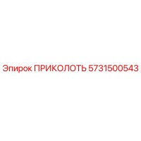 5731500543 ПРИКОЛОТЬ Epiroc